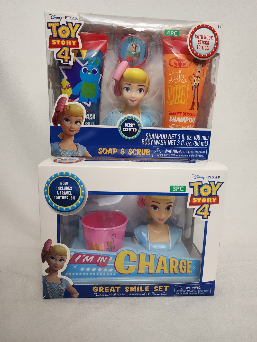 Bo Peep Kids Bath & Smile Set - Pink/Blue